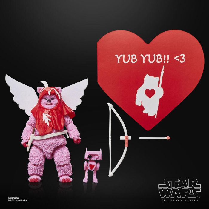 Figura Ewok Valentine's Day Edition Star Wars 15cm 9