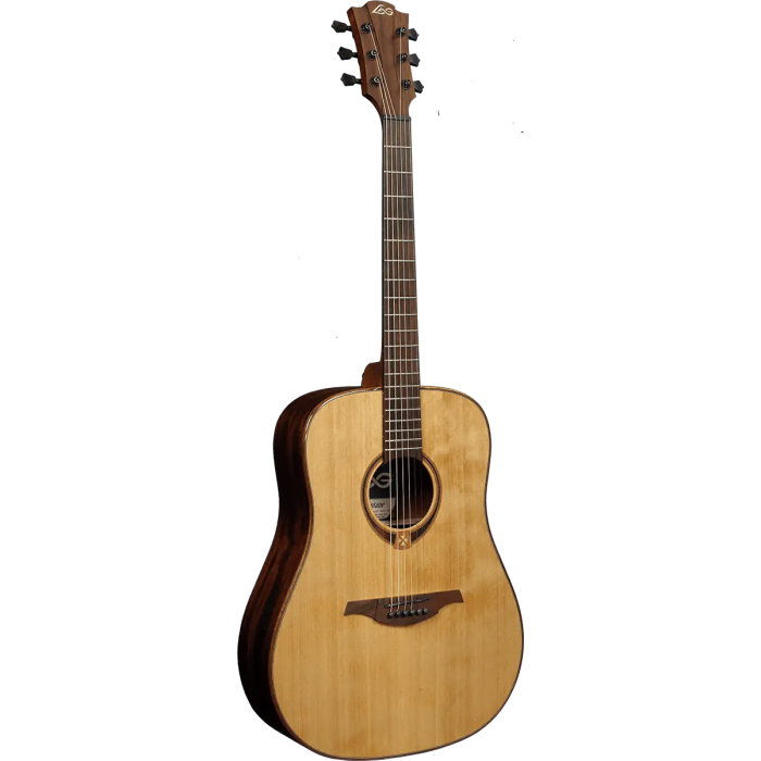 LAG Guitarra Acústica Dreadnought Tramontane 118 - Tapa de Cedro Rojo Macizo, Fondo y Laterales Khaya, Acabado Natural Brillante 1 LAG Guitarra Acústica Dreadnought Tramontane 118 - Tapa de Cedro Rojo Macizo, Fondo y Laterales Khaya, Acabado Natural Brillante 1