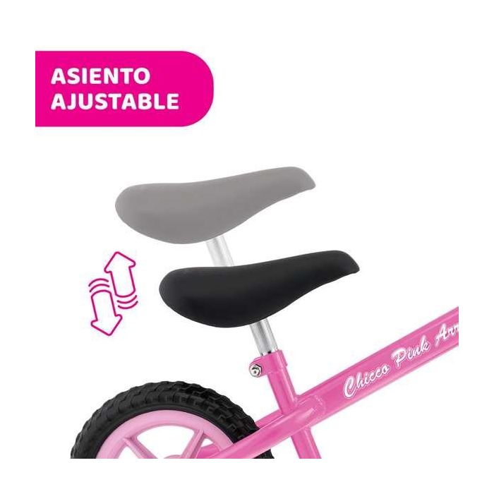 Bicicleta sin pedales bullet rosa ¡perfecta para adquirir el equilibrio! 10 pulgadas 46x56x68 cm 13 Bicicleta sin pedales bullet rosa ¡perfecta para adquirir el equilibrio! 10 pulgadas 46x56x68 cm 13
