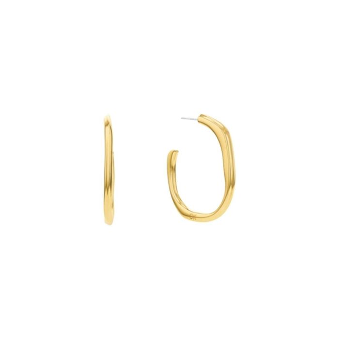 Pendientes Mujer Calvin Klein ELEMENTAL Acero Inoxidable Dorado