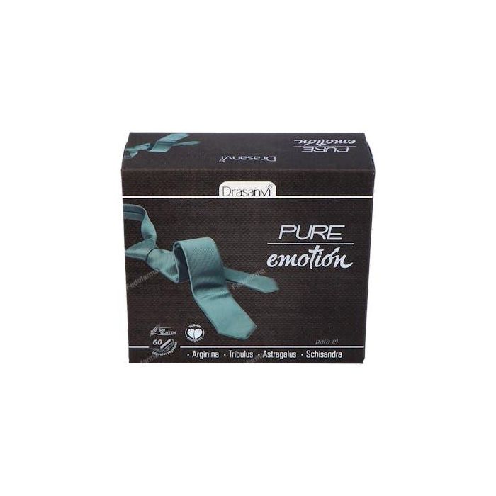 Pure Emotion Hombre Fenogreco Schisandra Astragalus Zinc Testosterona 60 Cápsulas