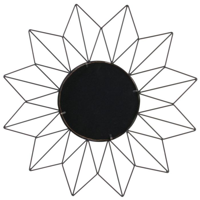 Home Deco Factory Espejo Sol Geométrico Decorativo para Salón o Entrada 50 cm 1