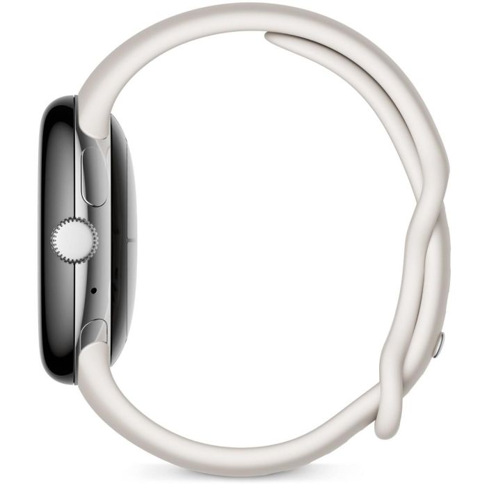 Google Pixel Watch LTE 4G 41mm Plata/Blanco con GPS y Monitor de Frecuencia Cardiaca, Wear OS 2