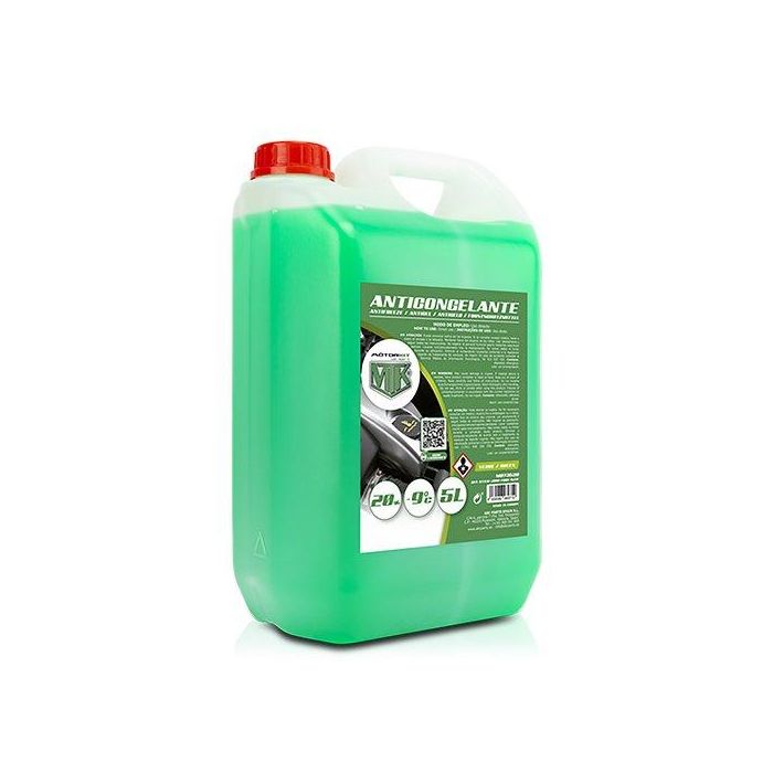 Anticongelante Motorkit -9º 20% Verde (5 L) Anticongelante Motorkit -9º 20% Verde (5 L)
