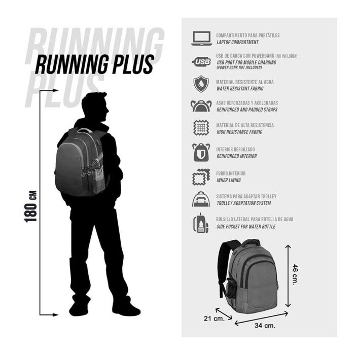 Mochila Running PLUS Closer Disney Minnie Mouse Rosa 4 Mochila Running PLUS Closer Disney Minnie Mouse Rosa 4