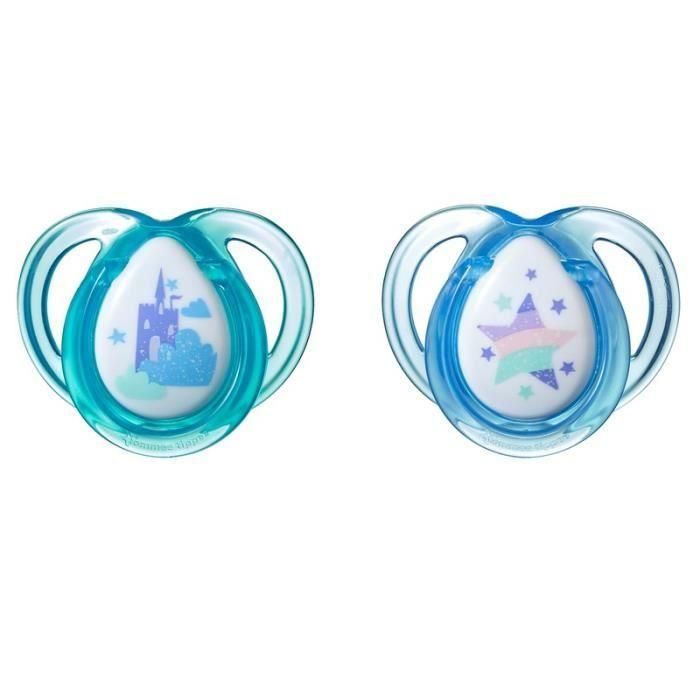 TOMMEE TIPPEE 2 Lollipops CTN Classic 0-6m color aleatorio (colores aleatorios - Rosa / azul / transparente) 2