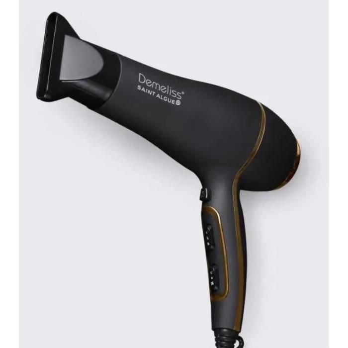 Saint Algue Demeliss ULTRA 2200 Secador de Pelo Turmalina Iónica DC 2200W con Concentrador, 2 Velocidades, 3 Temperaturas y Aire Frío 1 Saint Algue Demeliss ULTRA 2200 Secador de Pelo Turmalina Iónica DC 2200W con Concentrador, 2 Velocidades, 3 Temperaturas y Aire Frío 1
