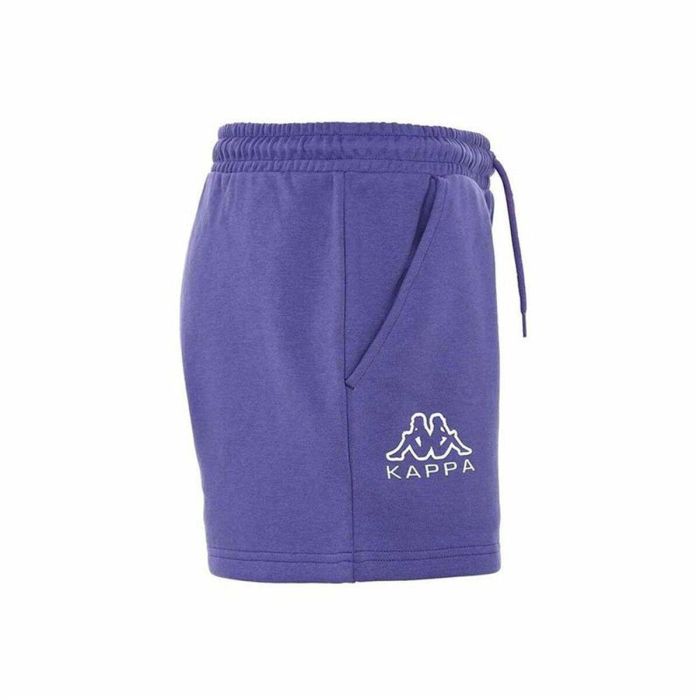 Pantalones Cortos Deportivos para Mujer Kappa Edilie CKD Morado Azul 1