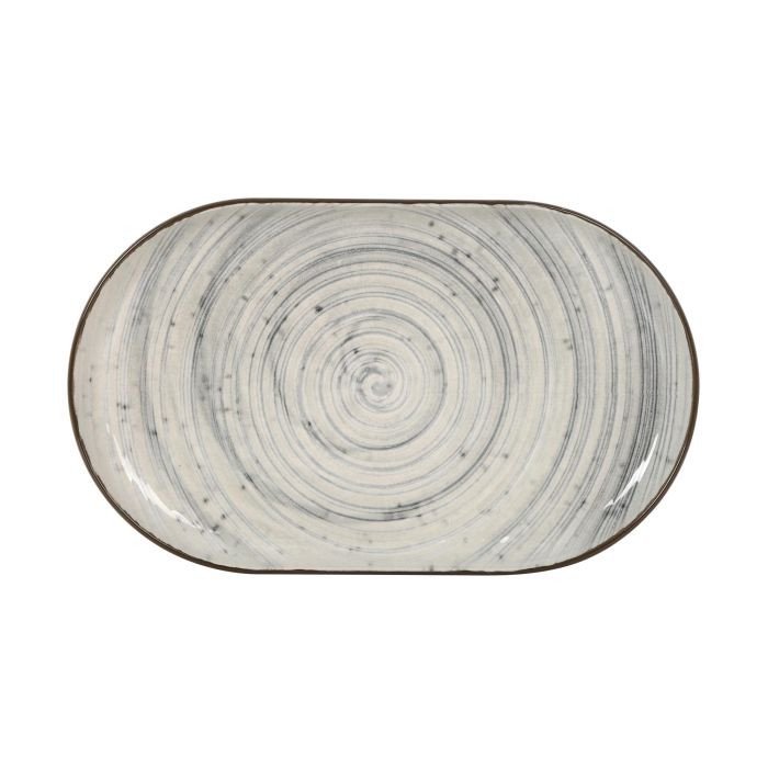 Fuente Ovalada Vortex Nordic Brillo 25x15x2.2 cm - Inde (18 Unidades) 1 Fuente Ovalada Vortex Nordic Brillo 25x15x2.2 cm - Inde (18 Unidades) 1