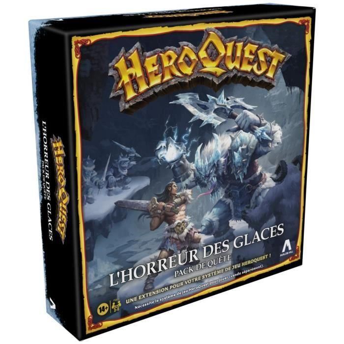 Heroquest, Extension The Horror of Ice, de 14 años, Heroquest Game System requerido - Avalon Hill 5