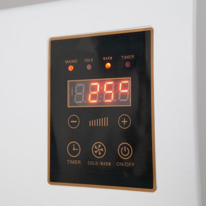Calefactor PTC + Ventilador 1500W Control Remoto Blanco 4 Calefactor PTC + Ventilador 1500W Control Remoto Blanco 4