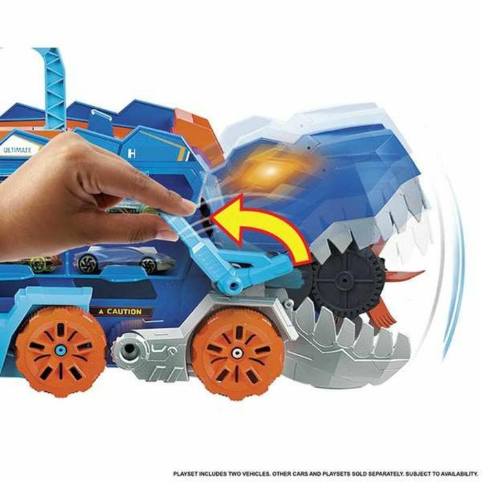 Hot Wheels HNG50 Mega Transportador Dino para Vehículos 3 Hot Wheels HNG50 Mega Transportador Dino para Vehículos 3