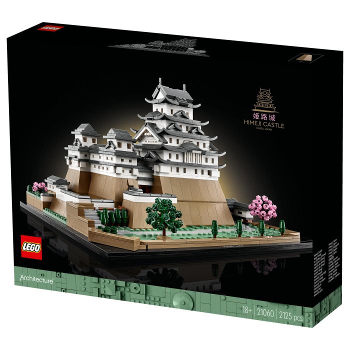 Lego Architecture 21060 Kit de Construcción del Modelo del Castillo Himeji para Adultos Fanáticos de la Cultura Japonesa