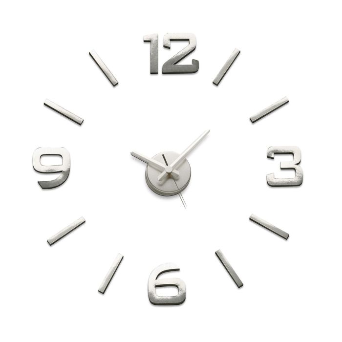 Reloj Pegatina Acabado Plata Versa (4 Unidades) Reloj Pegatina Acabado Plata Versa (4 Unidades)