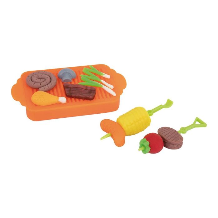 Milan Pasta Blanda Soft Dough - Maletín 8 Botes 59 gr Colores Surtidos + 13 Herramientas Barbacoa 3