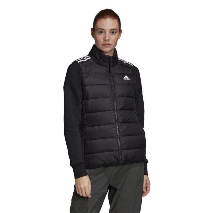 Chaqueta Deportiva para Mujer Adidas Ess Down Blanco Negro Chaleco XS 1