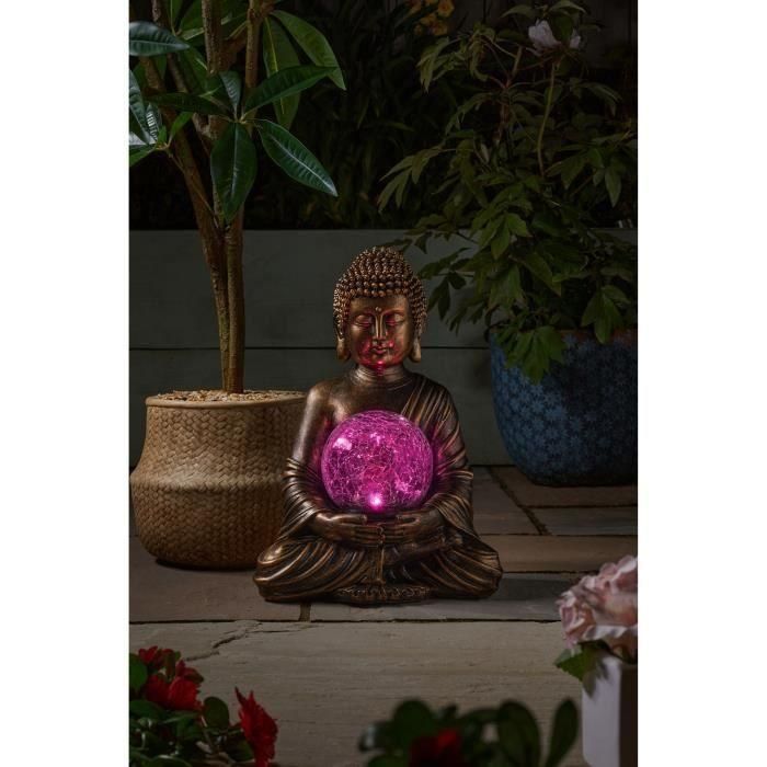Smart Garden SMA5050642089005 Globo terráqueo con Buda y Solitario 4 Smart Garden SMA5050642089005 Globo terráqueo con Buda y Solitario 4