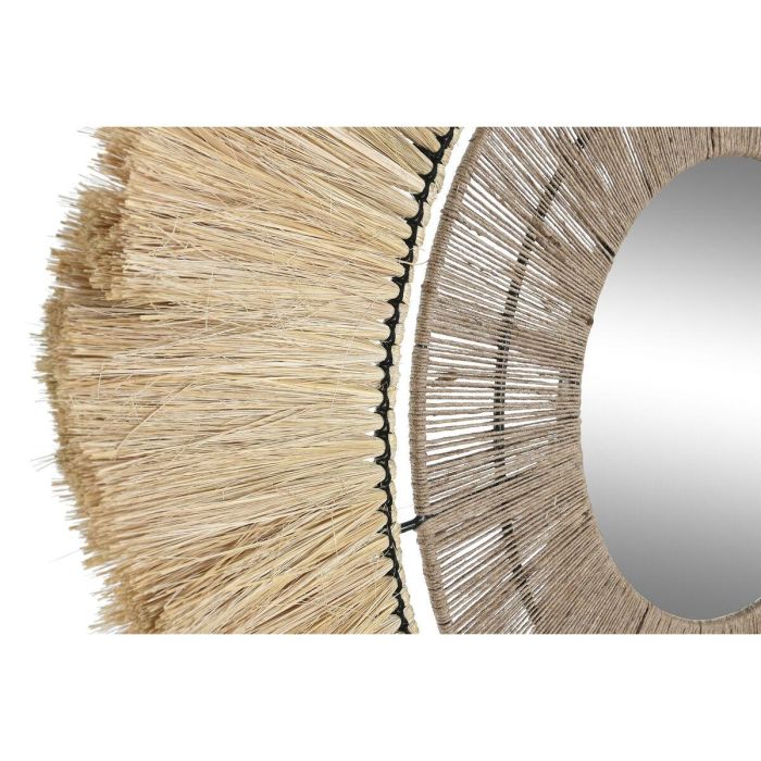 Espejo de pared DKD Home Decor Natural Bali 79 x 4 x 79 cm 1 Espejo de pared DKD Home Decor Natural Bali 79 x 4 x 79 cm 1