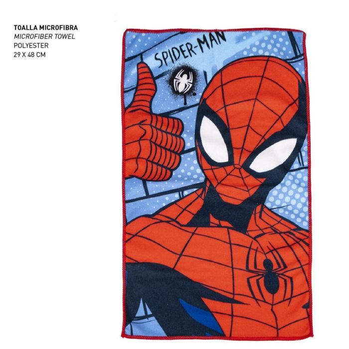 Set de Aseo Infantil para Viaje Spider-Man 4 Piezas Rojo 23 x 15 x 8 cm 6