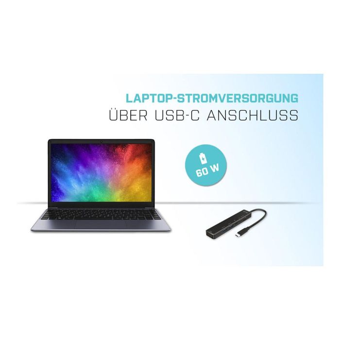 Hub USB i-Tec Travel Easy 60W Hub USB i-Tec Travel Easy 60W