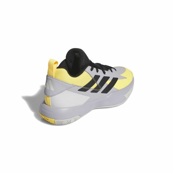 Zapatillas de Baloncesto para Niños Adidas Cross Em Up Select Mid Amarillo Gris 2