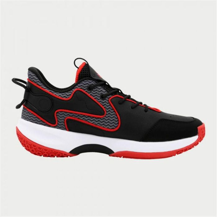 Zapatillas de Baloncesto para Adultos Peak Game 3 Negro Rojo 4 Zapatillas de Baloncesto para Adultos Peak Game 3 Negro Rojo 4