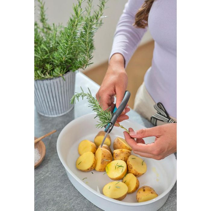 Gardena 12214-20 Tijera Herbcut para Hierbas Leñosas con Corte Bypass y Hojas de Precisión 3