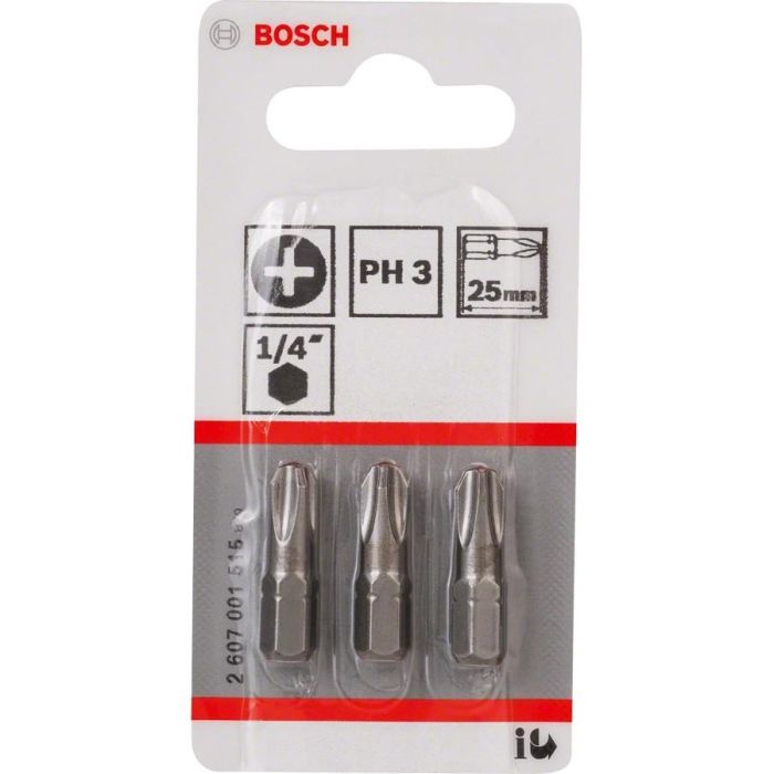 Bosch 3ST PH Kreuzs. Bit Gr.3 XH 25mm 1