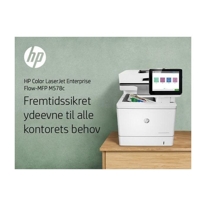HP Color LaserJet Enterprise Flow MFP M578c, Laser, 1200 x 1200dpi, 38ppm, A4, 1250MB, CGD, 8" 25 HP Color LaserJet Enterprise Flow MFP M578c, Laser, 1200 x 1200dpi, 38ppm, A4, 1250MB, CGD, 8" 25