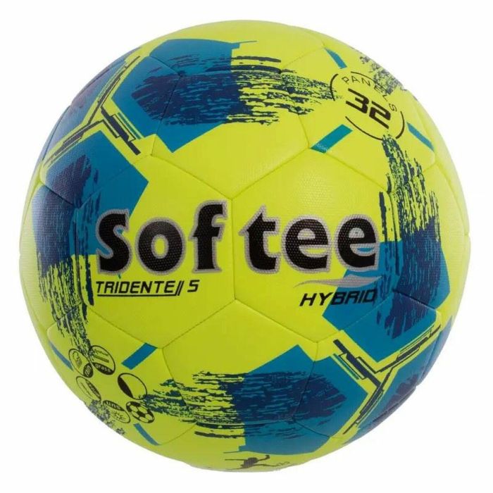 Balón de Fútbol Softee Sof Tridente Amarillo 62 cm Balón de Fútbol Softee Sof Tridente Amarillo 62 cm