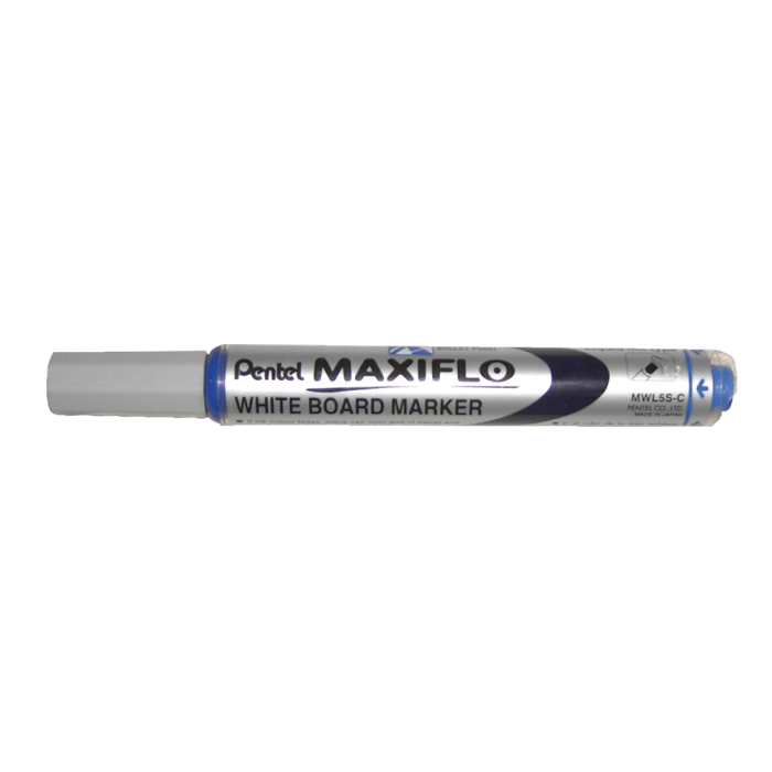 Pentel MWL-5S Marcador para Pizarra Blanca Maxiflo Azul Caja 12 Unidades 1