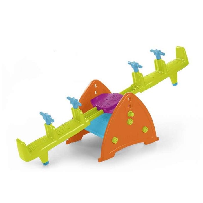 Feber Balancín Sube y Baja See Saw 2x2 para 4 niños, 60x234x97 cm, Edad 3-8 años Feber Balancín Sube y Baja See Saw 2x2 para 4 niños, 60x234x97 cm, Edad 3-8 años
