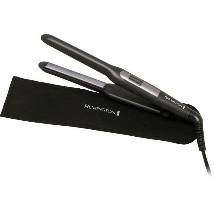 Plancha de pelo - REMINGTON - S5515 - Placas extrafinas - Cerámica - Control digital - 150-230°C 1 Plancha de pelo - REMINGTON - S5515 - Placas extrafinas - Cerámica - Control digital - 150-230°C 1