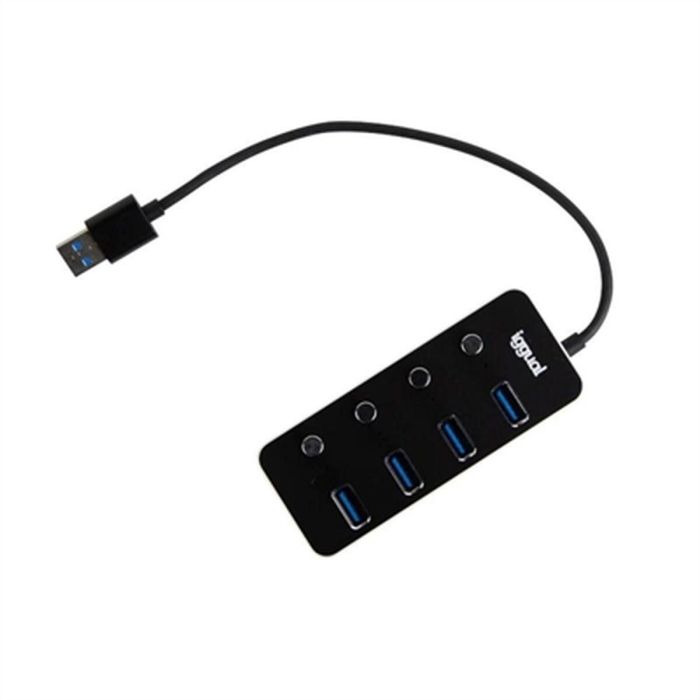 Hub USB iggual IGG318478 Hub USB iggual IGG318478