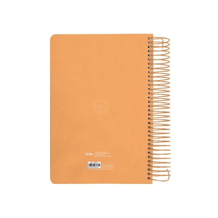 Agenda Espiral Liderpapel Perissa A4 2025 Dia Pagina Color Naranja Papel 80 gr 2