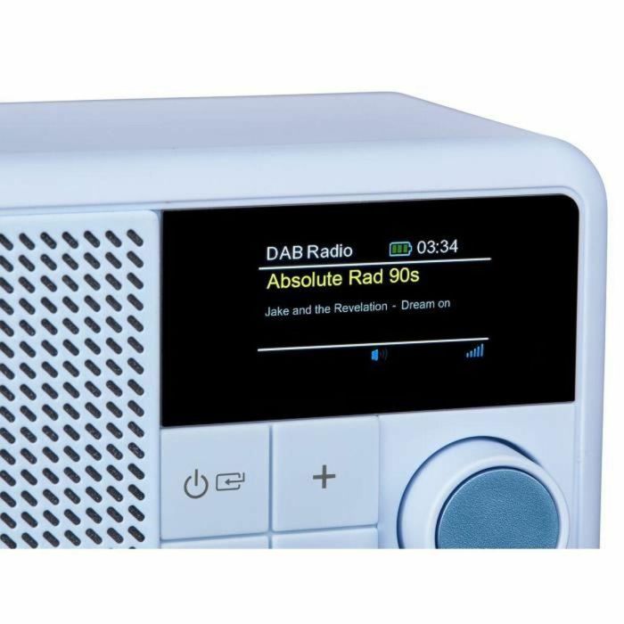 Medion AAAQH12606 Mini Radio Portátil DAB/FM Mono 2W RMS Azul 2