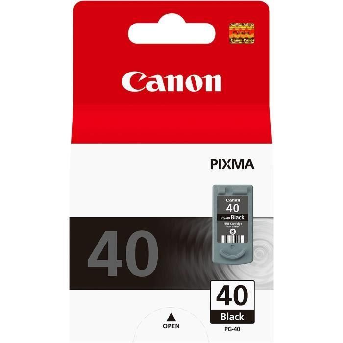 Canon Tinta Negro Pixma Ip 1600-1700-2200-1300 - Mp 150-170-450 - Pg 40 1