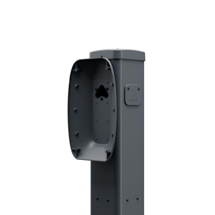 Charge Amps Adaptador de Placa para Columna - Compatible con Charge Amps Dawn para Montaje en Poste 2