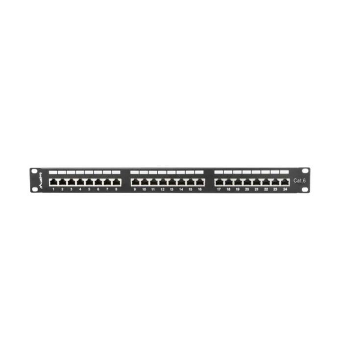 Patch Panel 24 Puertos UTP Categoría 6 Lanberg PPS6-1024-B 4