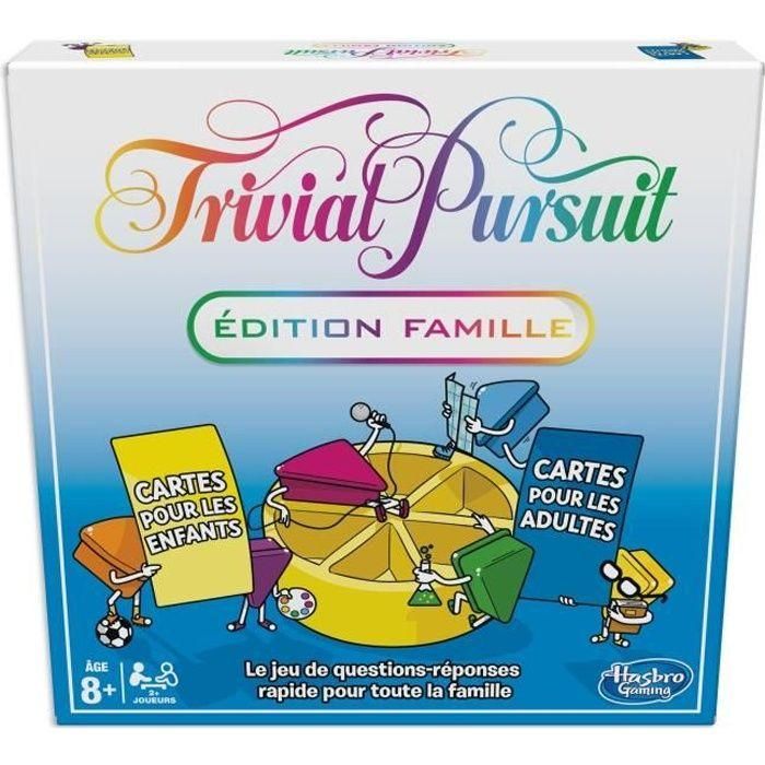 Juego Trivial Edición Familia En Francés E1921 Hasbro