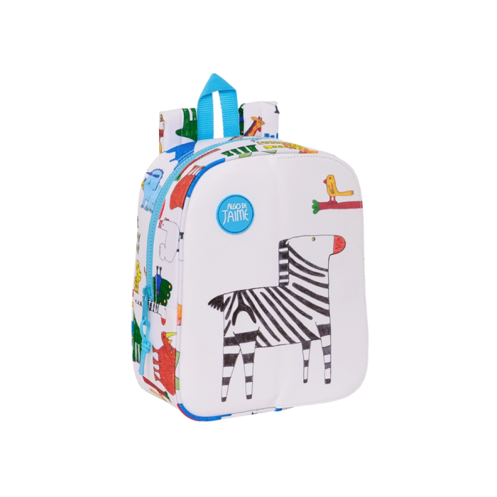Mochila Infantil Algo de Jaime Blanco 22 x 27 x 10 cm 3