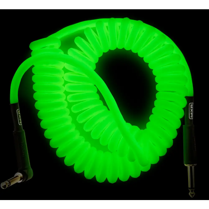 MXR Cable de Instrumento Coil Jack / Jack Ángulo 4,50 M - Glow In The Dark 2
