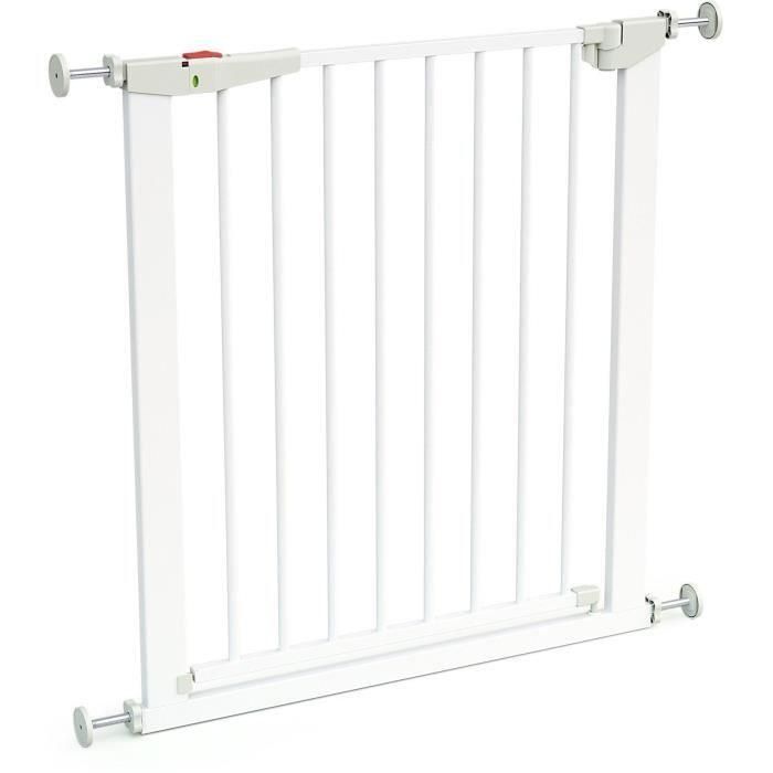 Barrera de seguridad - 72,5 a 79,5 cm - WEBABY - MOBI - Blanco 1 Barrera de seguridad - 72,5 a 79,5 cm - WEBABY - MOBI - Blanco 1