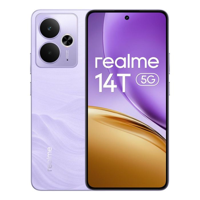 Smartphone Realme 14T 8 GB RAM 6,67" 256 GB Púrpura 0 Smartphone Realme 14T 8 GB RAM 6,67" 256 GB Púrpura 0
