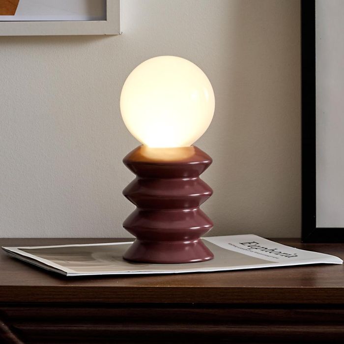 Lámpara Cerámica Terracota Home Deco Factory 1 Lámpara Cerámica Terracota Home Deco Factory 1