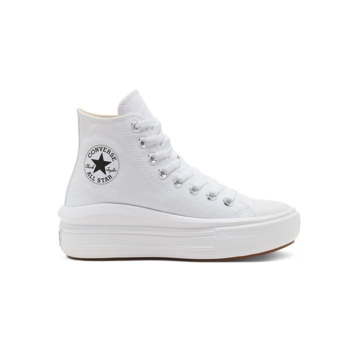 Zapatillas Casual de Mujer Converse All Star Move Blanco 0 Zapatillas Casual de Mujer Converse All Star Move Blanco 0