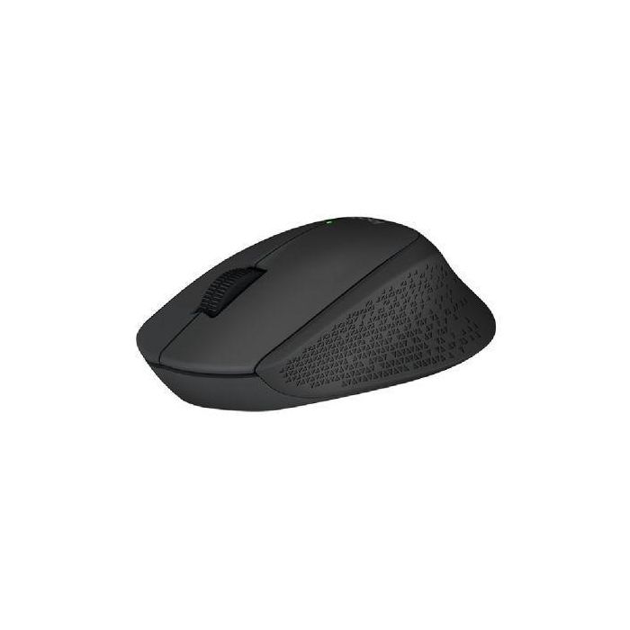 Logitech Ratón M280 Inalámbrico 1000Ppp Ergonómico Diestro 3 Botones Negro