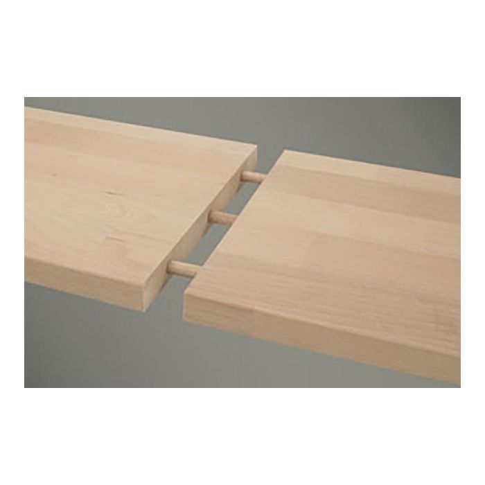 Wolfcraft Pack 30 espigas largas de madera de haya Ø10x40mm 2910000 2