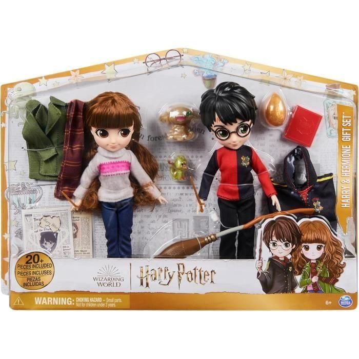 Wizarding World - Caja de muñecas Deluxe 20cm HARRY & HERMIONE 5 Wizarding World - Caja de muñecas Deluxe 20cm HARRY & HERMIONE 5