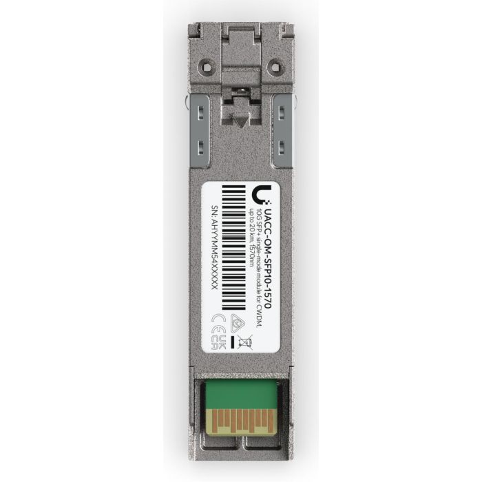 Ubiquiti 10G, CWDM, Single-Mode, Optical Module, 1570nm 3 Ubiquiti 10G, CWDM, Single-Mode, Optical Module, 1570nm 3
